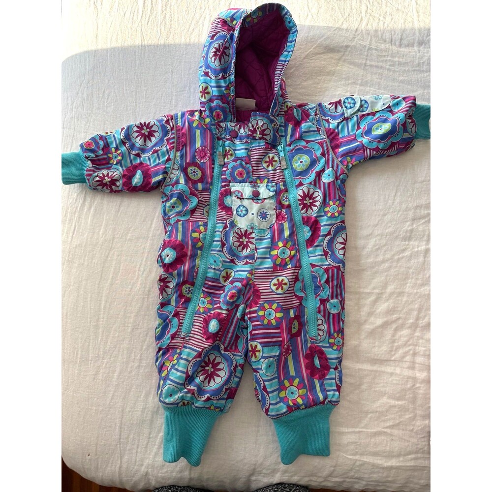 Hanna Andersson Journeys End Snowsuit Size 70/6-12m
